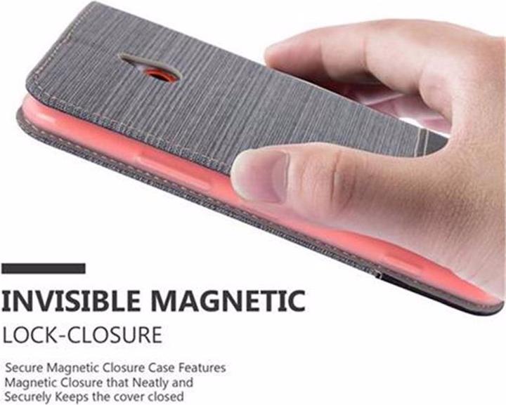 Actual product image Cadorabo Book Jeans Optics Cover (Nokia Lumia 1320)