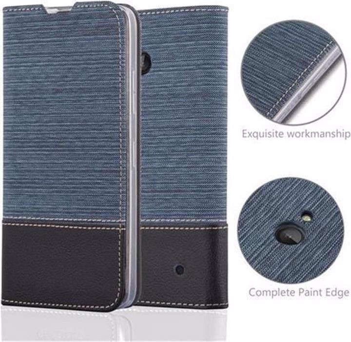Actual product image Cadorabo Book Jeans Optics Cover (Microsoft Lumia 640)
