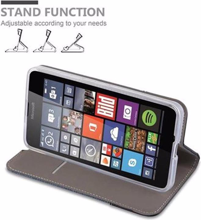 Actual product image Cadorabo Book Jeans Optics Cover (Microsoft Lumia 640)