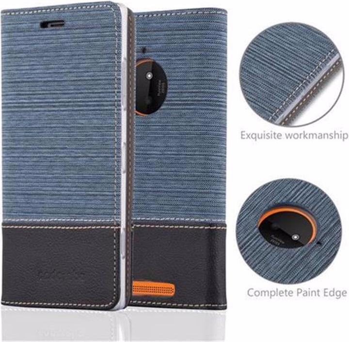 Produktbild Cadorabo Book Jeans Optik Cover (Nokia Lumia 830)
