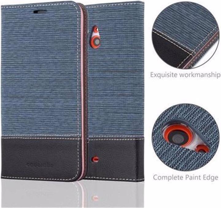 Produktbild Cadorabo Book Jeans Optik Cover (Nokia Lumia 1320)