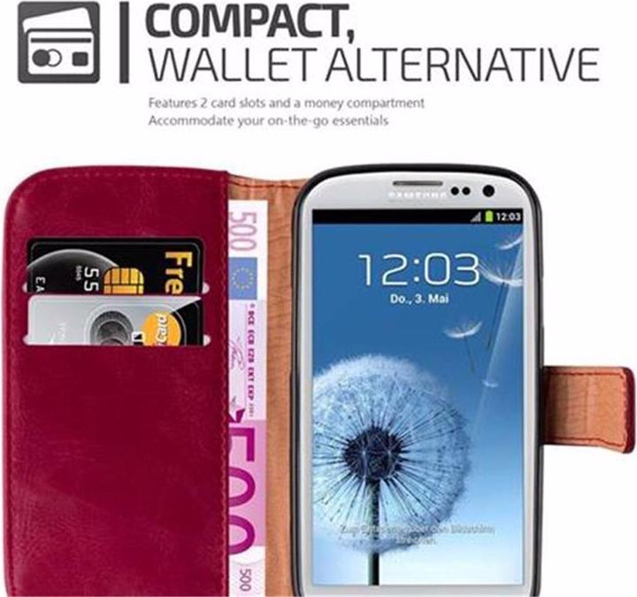 Produktbild Cadorabo Book Luxury Cover (Samsung Galaxy S3 Neo, Samsung Galaxy S3)