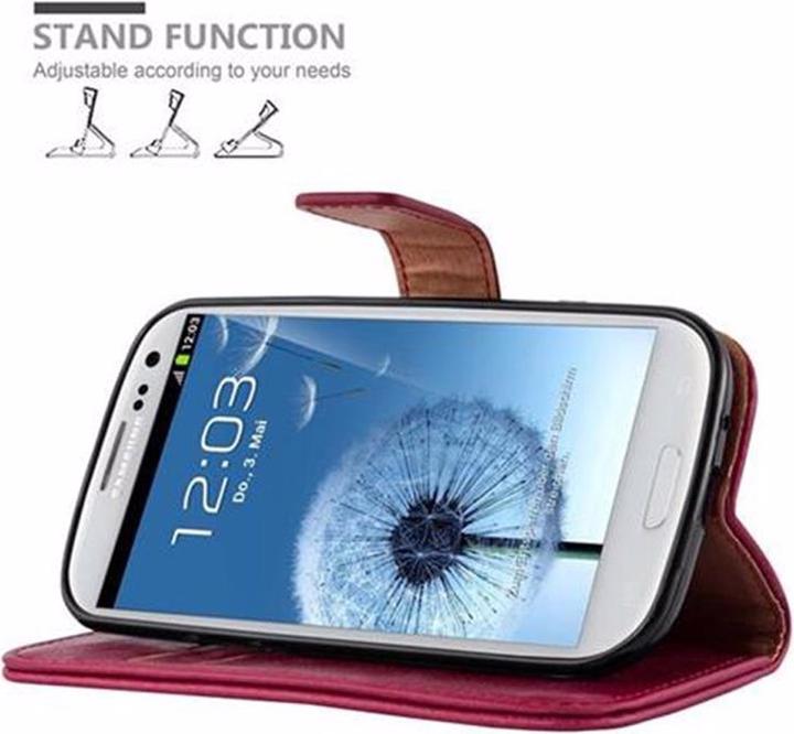 Produktbild Cadorabo Book Luxury Cover (Samsung Galaxy S3 Neo, Samsung Galaxy S3)