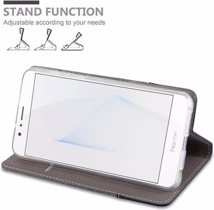 Produktbild Cadorabo Book Jeans Optik Cover (Honor 8 Premium)