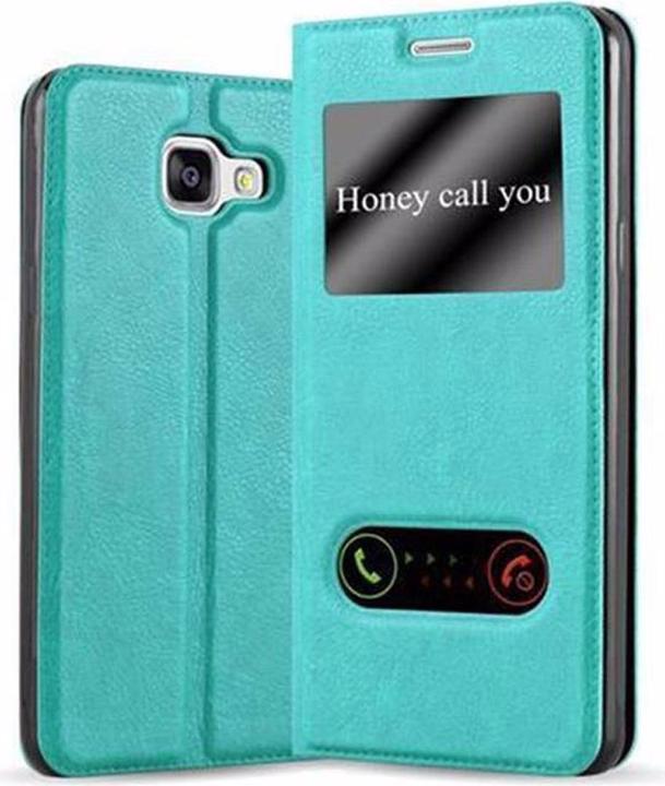 Produktbild Cadorabo Book mit View Doppelfenster Cover (Samsung Galaxy A3 (2016))