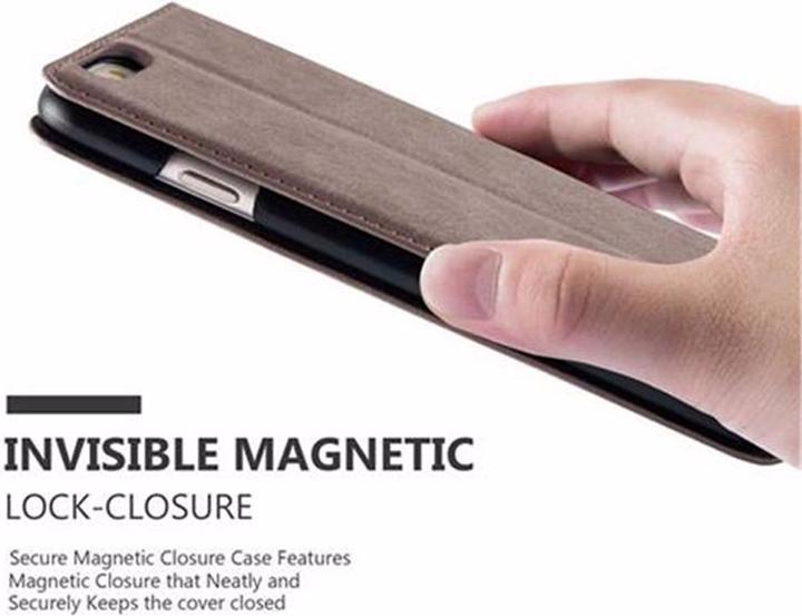 Immagine prodotto Cadorabo Copertina magnetica invisibile del libro (Apple iPhone 6 Plus, Apple iPhone 6s Plus)