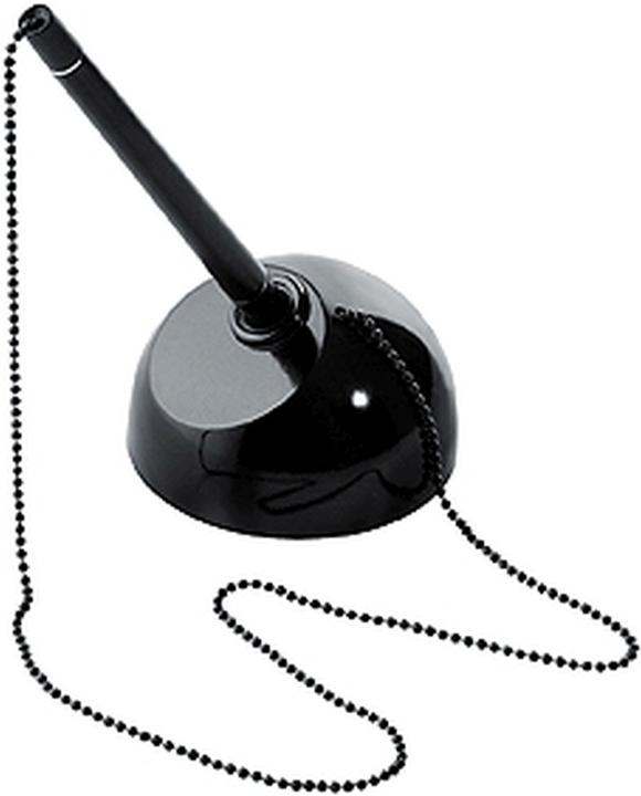 Produktbild Helit Kugelsch.ständer mKette schwar (Schwarz, 1 x)