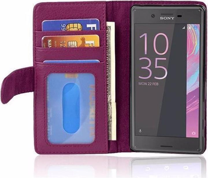 Actual product image Cadorabo Book with 3 card slots cover (Sony Xperia X Performance)