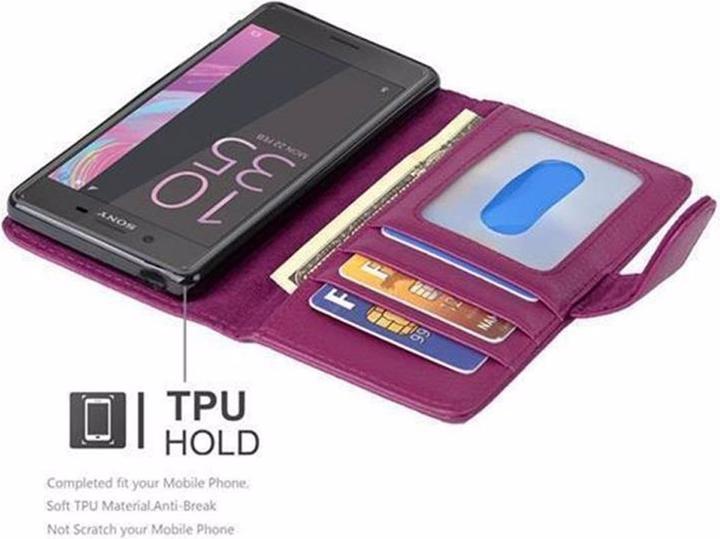 Actual product image Cadorabo Book with 3 card slots cover (Sony Xperia X Performance)