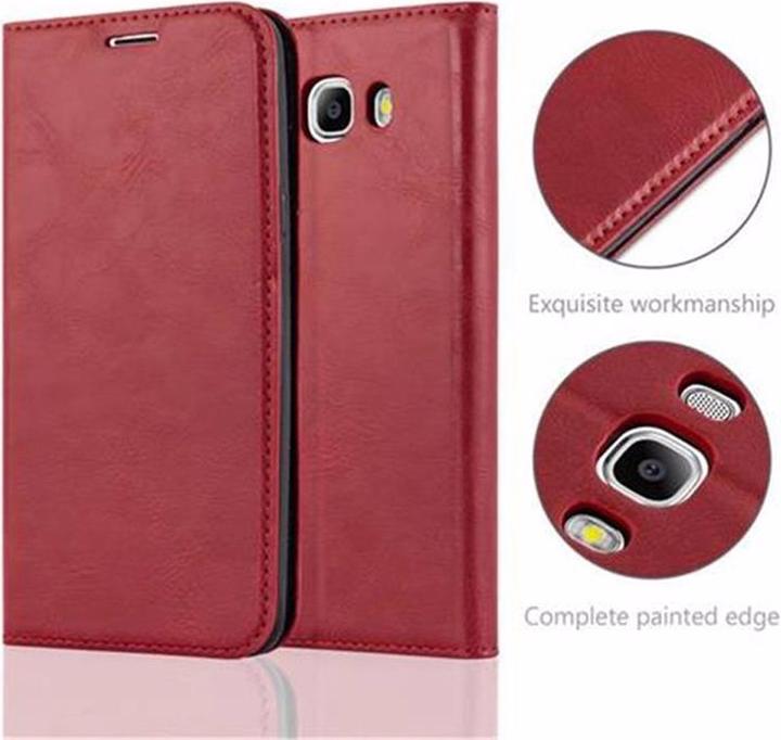 Actual product image Cadorabo Book Invisible Magnet Cover (Samsung Galaxy J7 2016)