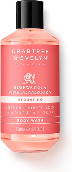 Crabtree & Evelyn Rosewater & Pink Peppercorn Body Wash 250ml (250 ml)