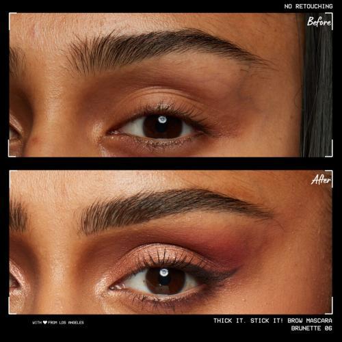 Actual product image NYX Professional Make-Up Thick it. Stick it! Brow Mascara Brunette (Brunette)