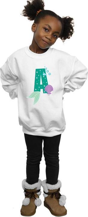 Produktbild Disney Alphabet A Is For Ariel Sweatshirt Mädchen (128)
