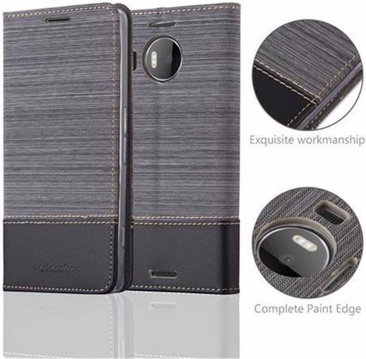Actual product image Cadorabo Book Jeans Optics Cover (Microsoft Lumia 950 XL)