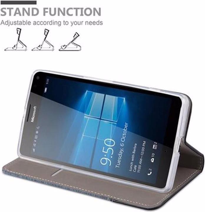 Immagine prodotto Cadorabo Copertina del libro Jeans Optics (Microsoft Lumia 950 XL)