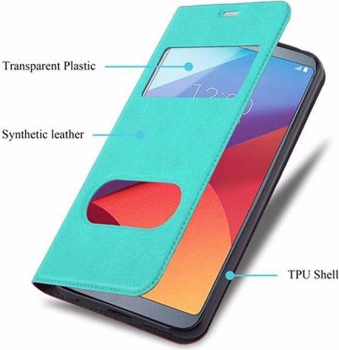 Produktbild Cadorabo Book mit View Doppelfenster Cover (LG G6)