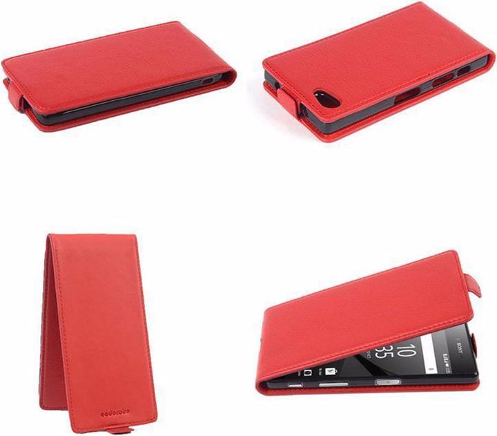 Productafbeelding Cadorabo Flip met structuurhoes (Xperia Z5 Premium)