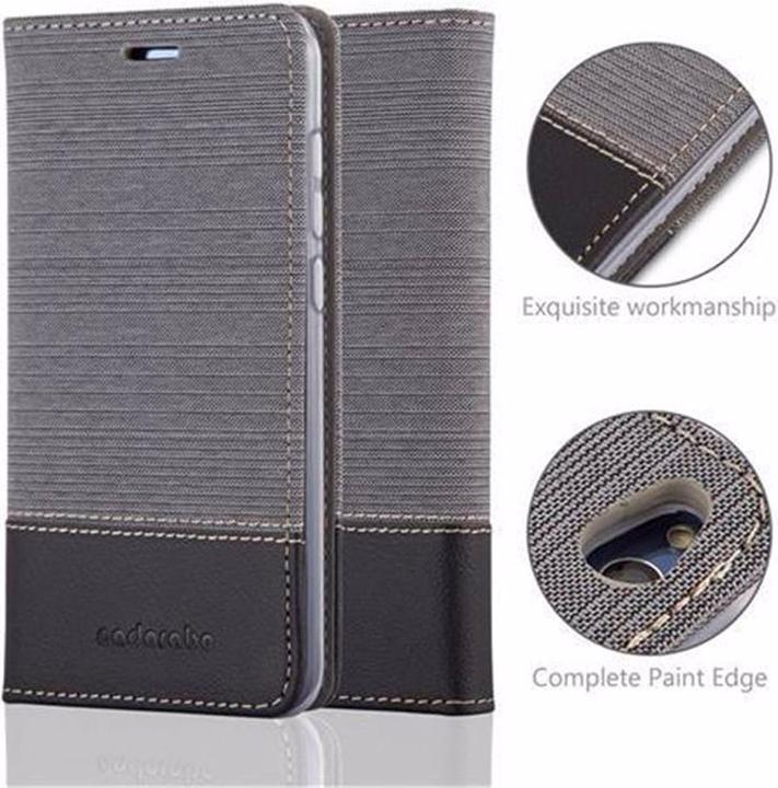 Image du produit Cadorabo Couverture look jeans Book (Huawei P8 Lite (2017))
