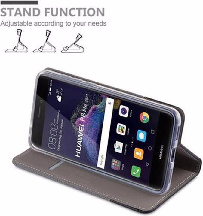 Image du produit Cadorabo Couverture look jeans Book (Huawei P8 Lite (2017))