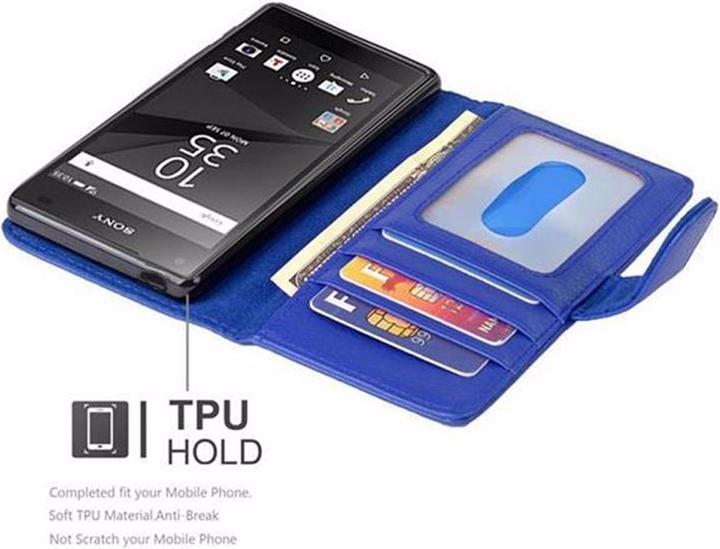 Image du produit Cadorabo Book avec 3 pochettes pour cartes Couverture (Sony Xperia Z5 Compact)