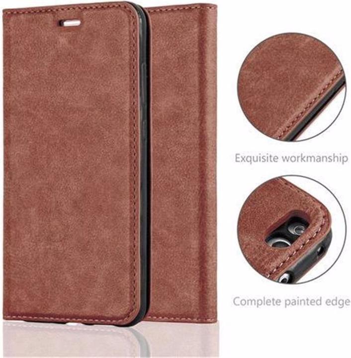 Actual product image Cadorabo Book Invisible Magnet Cover (Huawei P10 Lite)