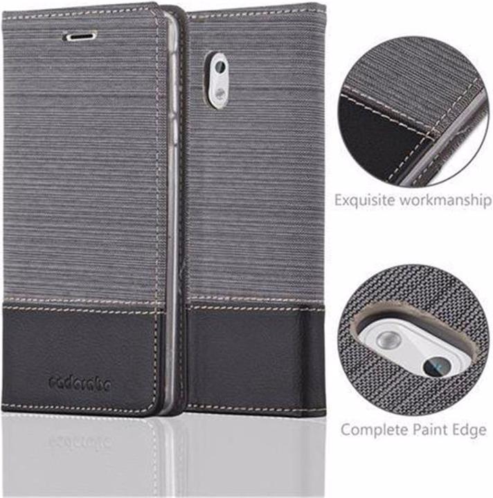 Produktbild Cadorabo Book Jeans Optik Cover (OnePlus 3)