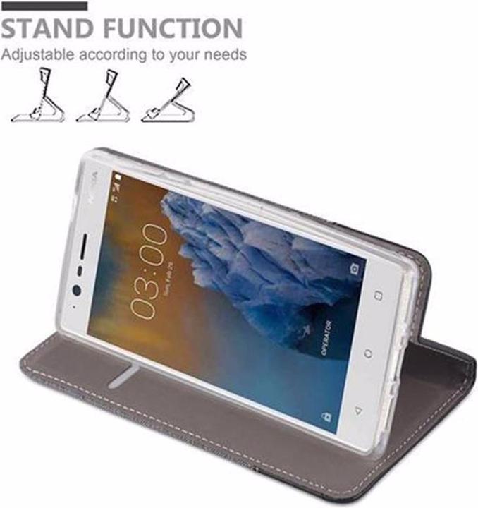 Produktbild Cadorabo Book Jeans Optik Cover (OnePlus 3)