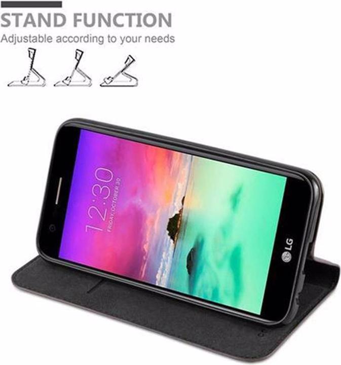 Produktbild Cadorabo Book Invisible Magnet Cover (LG K10)