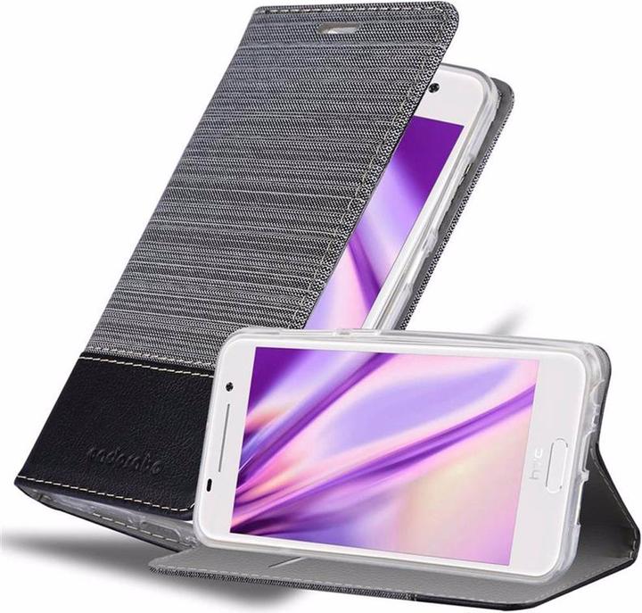 Produktbild Cadorabo Book Jeans Optik Cover (HTC One A9)