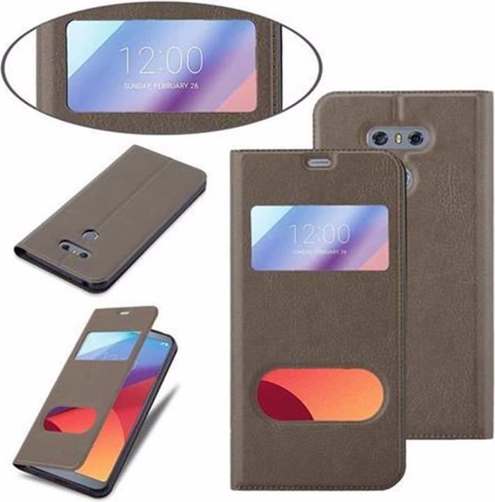 Produktbild Cadorabo Book mit View Doppelfenster Cover (LG G6)