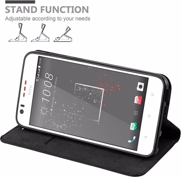 Immagine prodotto Cadorabo Copertina magnetica invisibile del libro (HTC Desire 825, HTC Desire 10 Stile di vita)