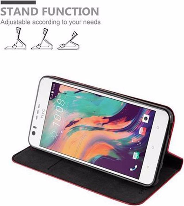 Actual product image Cadorabo Book Invisible Magnet Cover (HTC Desire 10 Lifestyle, HTC Desire 825)