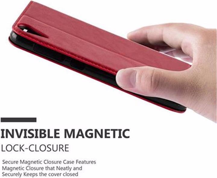 Actual product image Cadorabo Book Invisible Magnet Cover (HTC Desire 10 Lifestyle, HTC Desire 825)