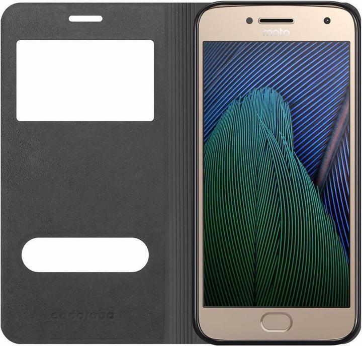 Produktbild Cadorabo Book mit View Doppelfenster Cover (Motorola Moto G5 Plus)