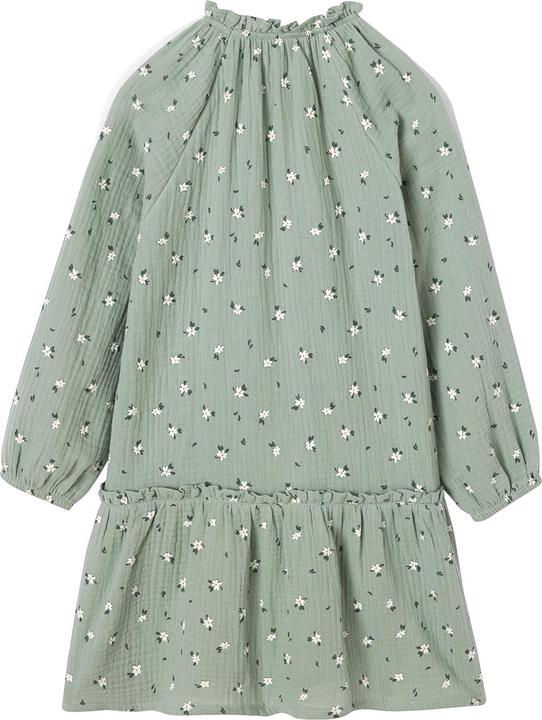 Image du produit Vertbaudet Robe fille fleurie en mousseline de soie (158)