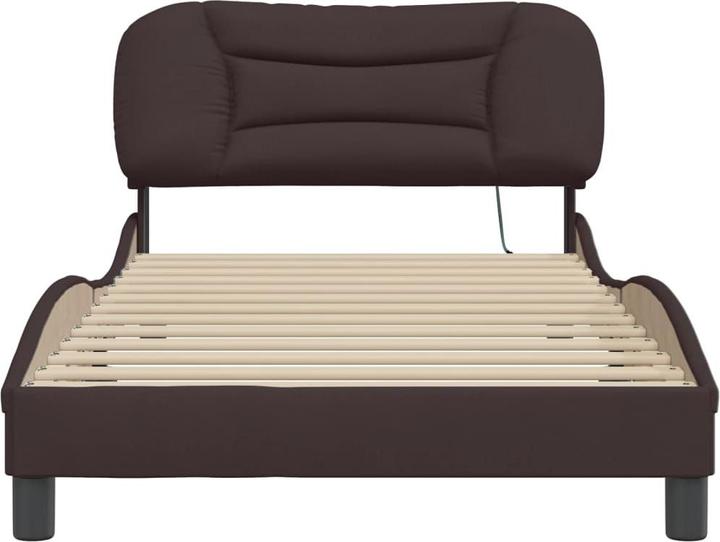 Actual product image VidaXL Bed frame with LED fabric (120 x 200 cm)