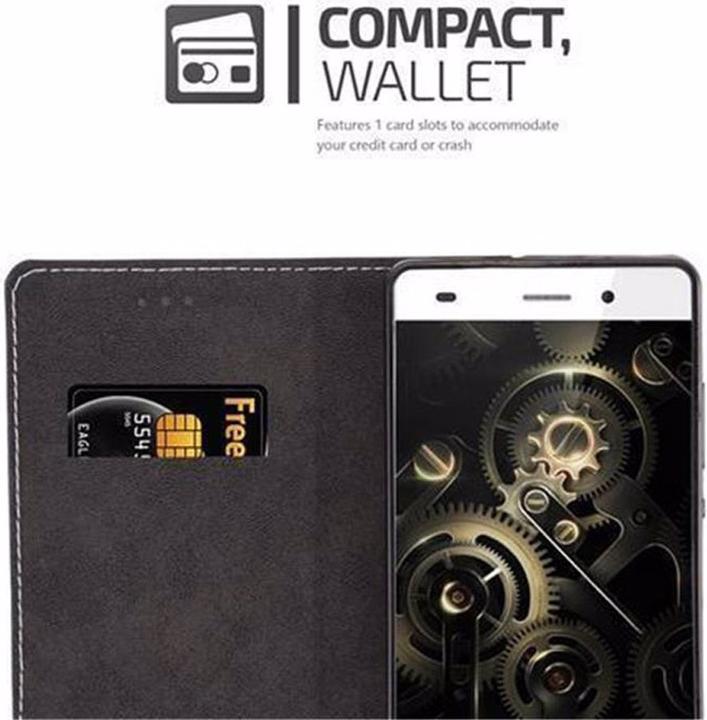 Actual product image Cadorabo Book X Wallet Cover (Huawei P8 Lite)
