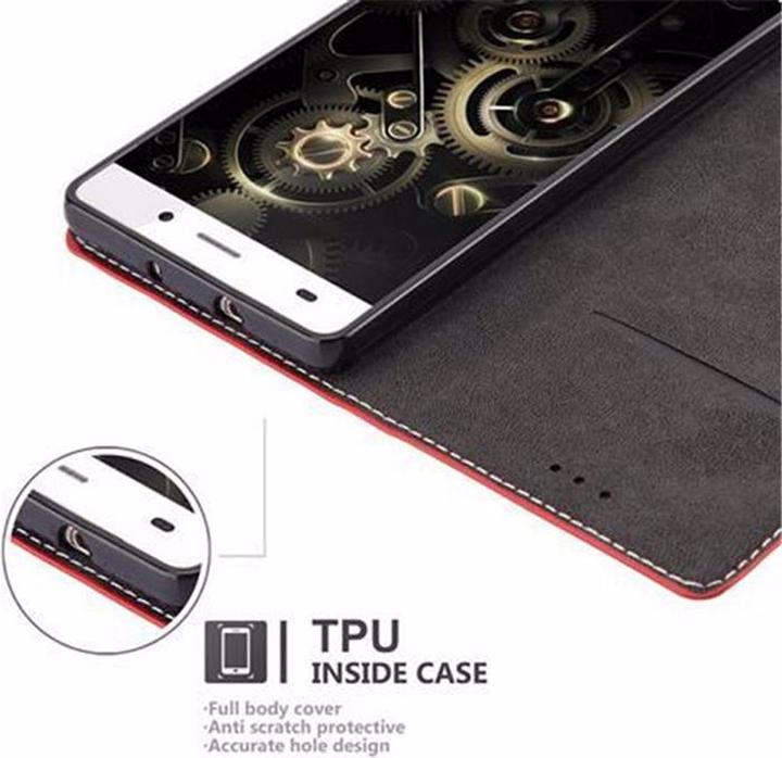 Actual product image Cadorabo Book X Wallet Cover (Huawei P8 Lite)
