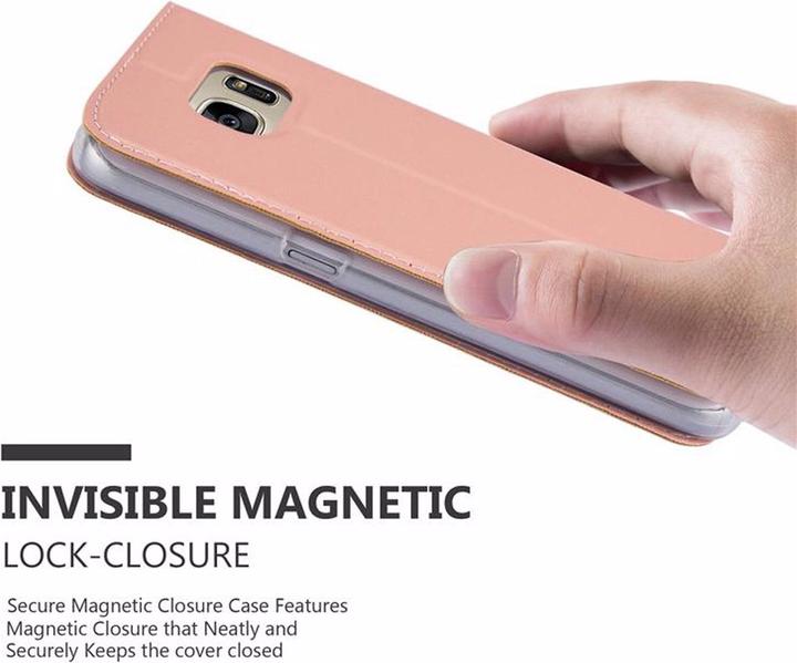 Actual product image Cadorabo Book Classy Style Cover (Samsung Galaxy Alpha)