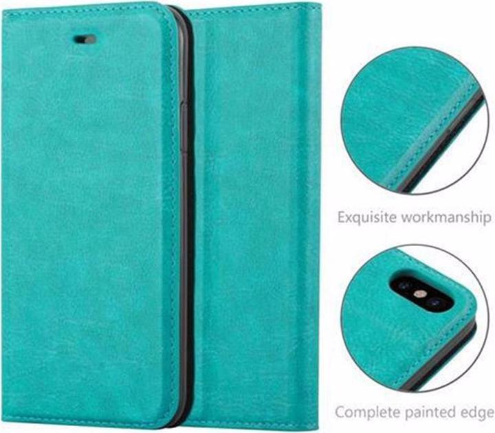 Image du produit Cadorabo Book Couverture magnétique invisible (Apple iPhone X, Apple iPhone XS)
