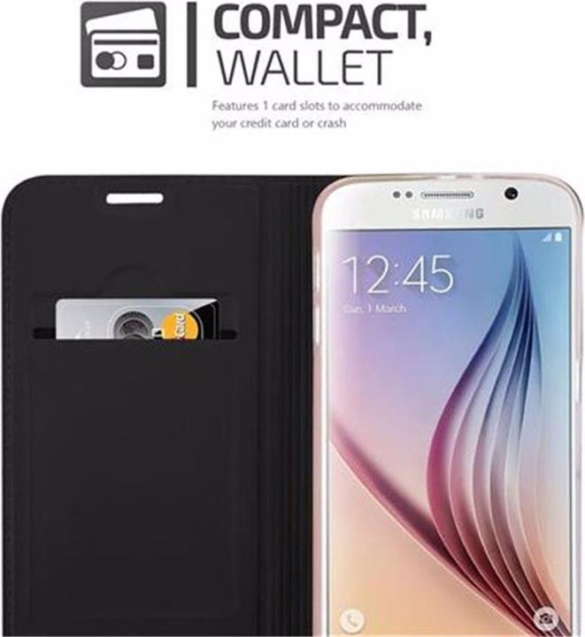 Actual product image Cadorabo Book Classy Style Cover (Samsung Galaxy S6)