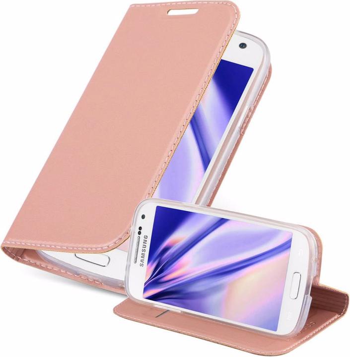 Actual product image Cadorabo Book Classy Style Cover (Samsung Galaxy S4 mini)