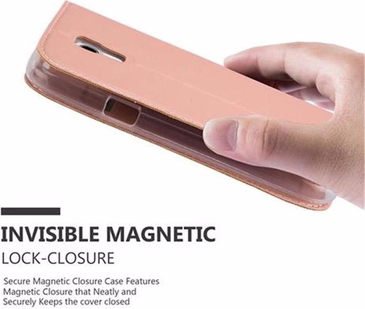 Actual product image Cadorabo Book Classy Style Cover (Samsung Galaxy S4 mini)