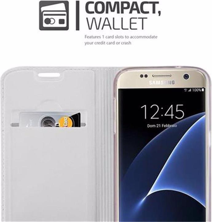 Produktbild Cadorabo Book Classy Style Cover (Samsung Galaxy S7)