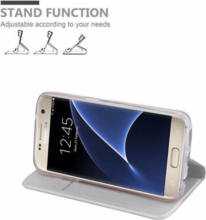 Produktbild Cadorabo Book Classy Style Cover (Samsung Galaxy S7)