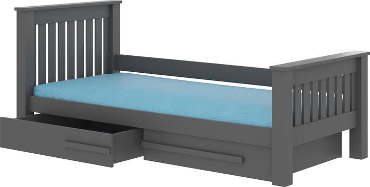 Produktbild ADRK Furniture Bett mit Matratze CARMEL 180x80 (180 x 80 cm)
