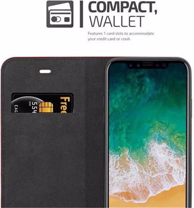 Immagine prodotto Cadorabo Copertina magnetica invisibile del libro (Apple iPhone X)