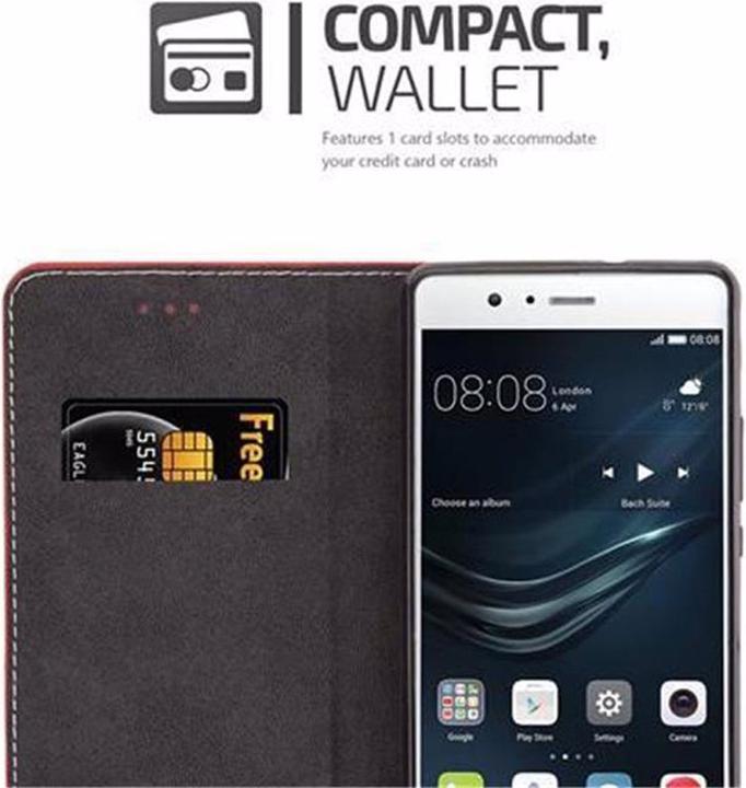 Actual product image Cadorabo Book X Wallet Cover (Huawei P9 Lite)