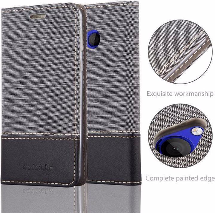 Immagine prodotto Cadorabo Copertina del libro Jeans Optics (HTC U Play)
