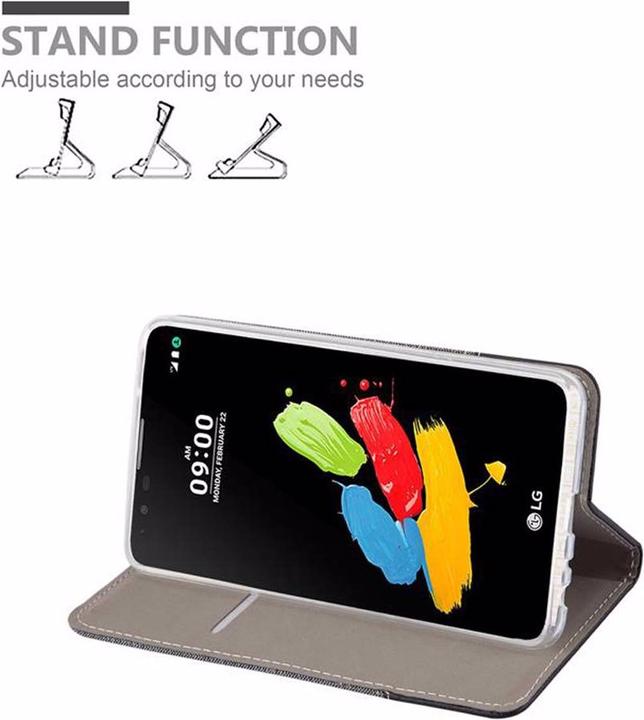 Actual product image Cadorabo Book Jeans Optics Cover (LG Stylus 2)